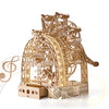 Uplike 3D Wooden Puzzles for Adults: 3D Puzzle Light-Up Ferris Wheel with Music Box - 222psc Wooden Puzzles Model Building Kits Fun Gifts for Adult