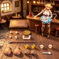 LADoTOYS Magic Continent Land Squad Daisy Taurus Waitress Ver. Cow Maid Girl Action Figure Articulated Collectible Model with Accessories, Desktop