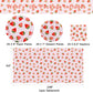 Strawberry Party Tableware Set,Strawberry Birthday Decoration,Summer Fruit Party Supplies Paper Plates Napkins Tablecloth for 25 Guests Great