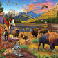White Mountain 1000 Piece Jigsaw Puzzle National Park, Yellowstone
