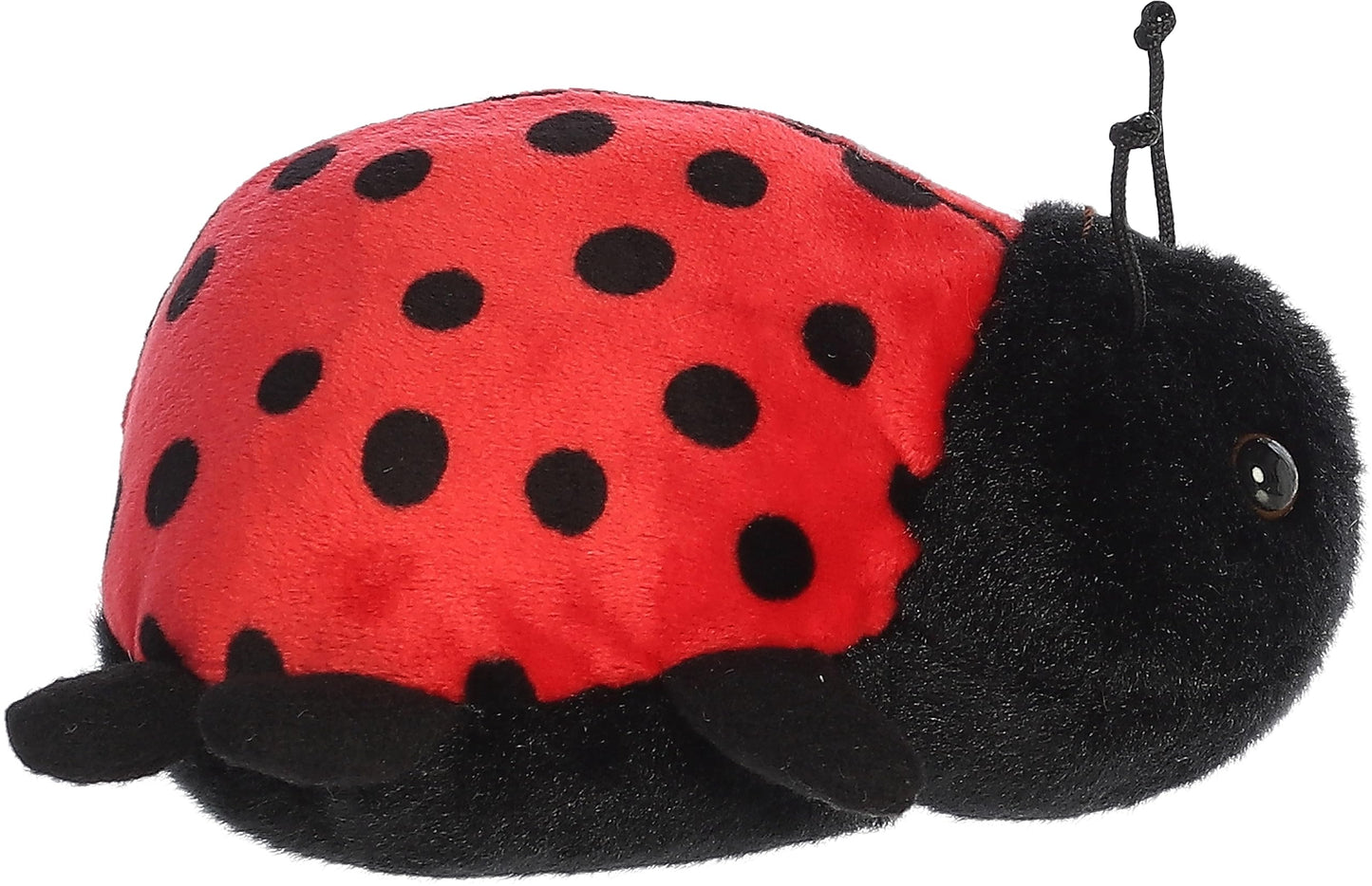 Aurora® Adorable Mini Flopsie™ Ladybug-Ladybird™ Stuffed Animal - Mini Companions Ready for Playful Adventures - for Kids All Ages, Toddlers, Adults