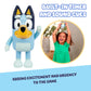 Bluey Game Hide and Seek Figure, Articulated, Musical Kids Figurines with Dance Mode, Interactive Play Toddler Figurine Toys for Ages 3+