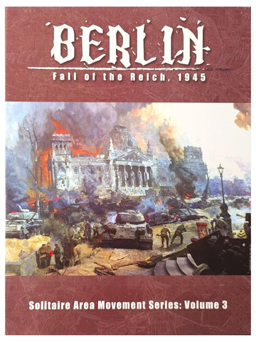 Revolution Games Berlin: Fall of The Reich 1945, Solitaire World War II Strategy Board Game, for Adults Ages 18+