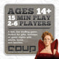 Coup Card Game by Indie Boards & Cards | Fast Bluffing and Social Deduction Strategy | Hidden Roles, Deception, and Player Interaction | Quick