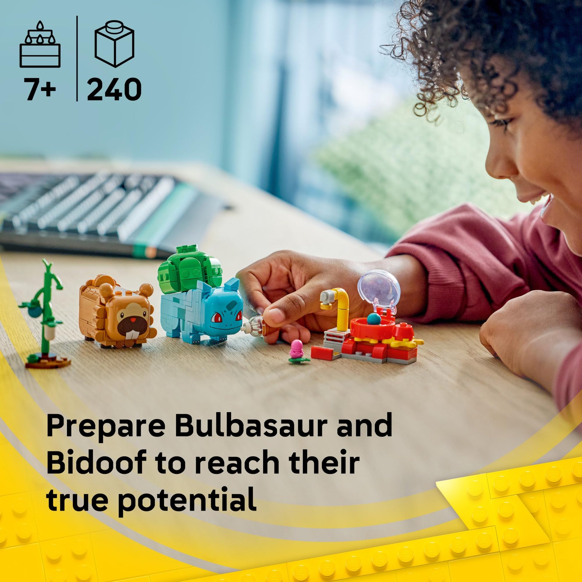 LEGO Pokémon SMART Play: Berry Bash with Bulbasaur and Bidoof 72155