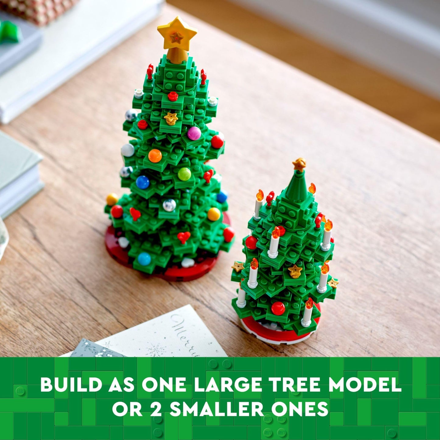 LEGO Christmas Tree - Building Toys for Kids, Boys & Girls, Ages 12+ - Mini Christmas Tree Decorations for Tabletop & Home - Gifts for Boys & Girls