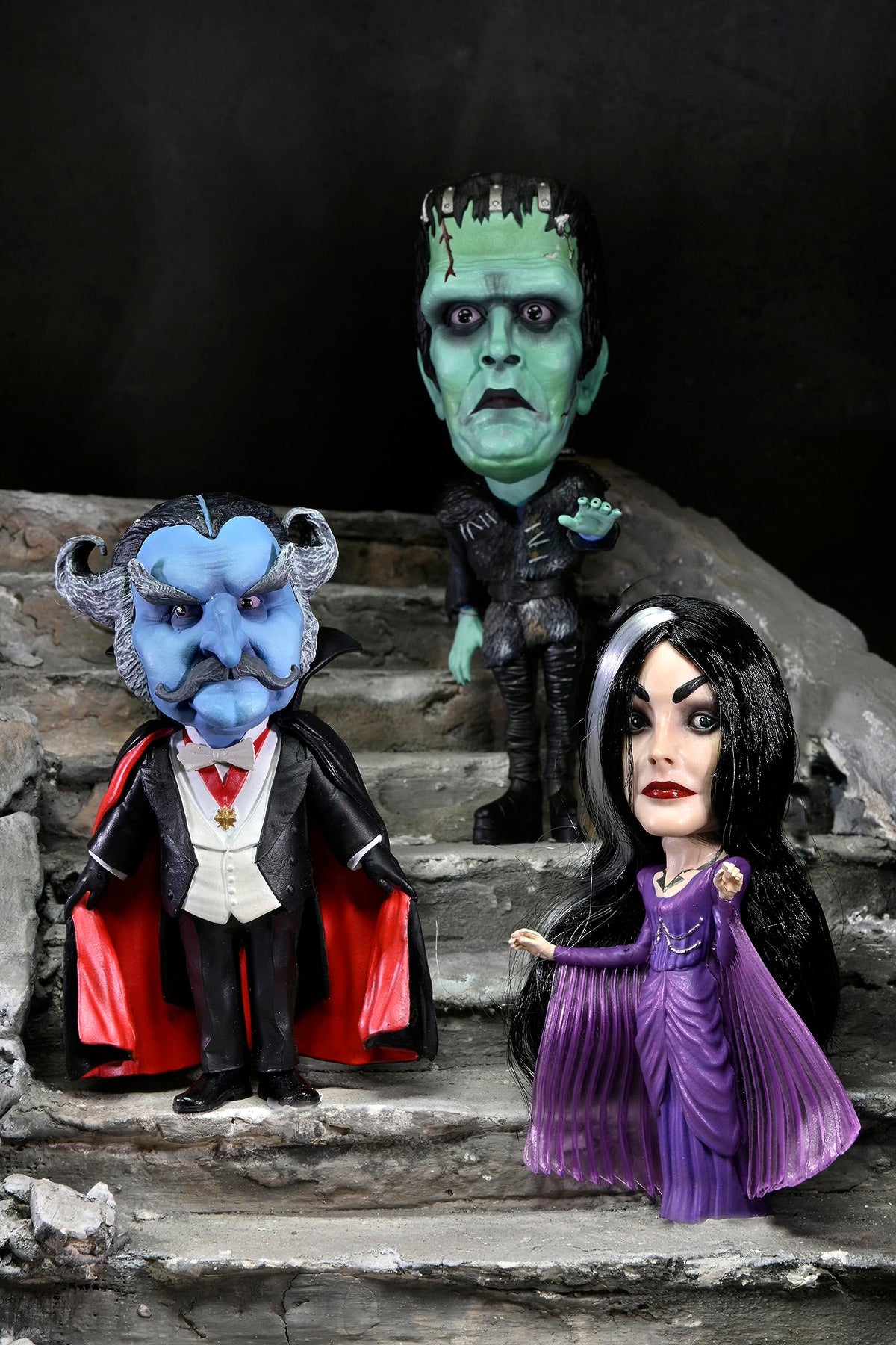 NECA Rob Zombie/The Munsters - Little Big Head 3pk