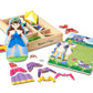 Melissa & Doug Princess & Horse Magnetic Dress-Up Wooden Dolls Pretend Play Set (35 pcs)
