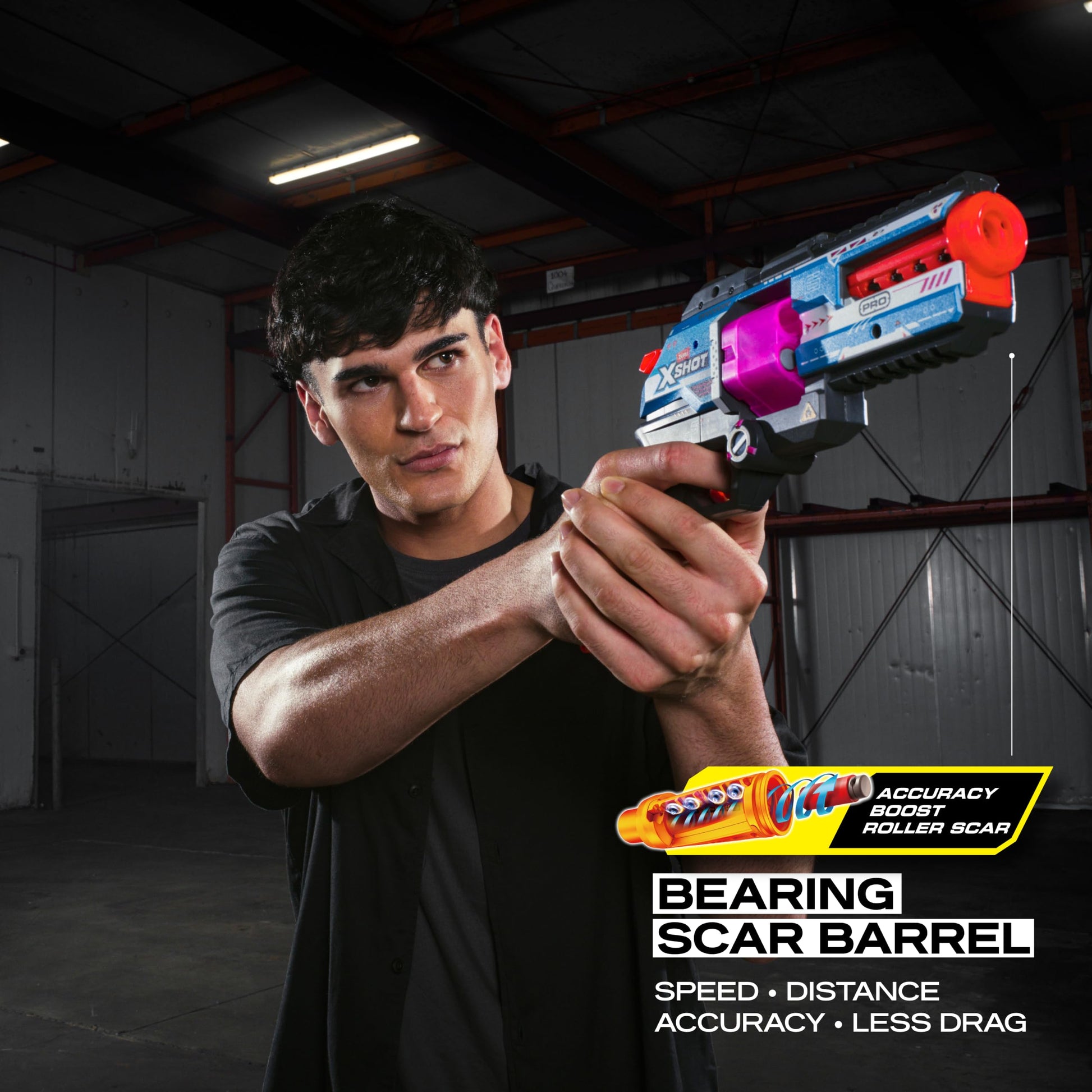 XSHOT Skins Pro Series Break Barrel Blaster (20 Darts) By ZURU
