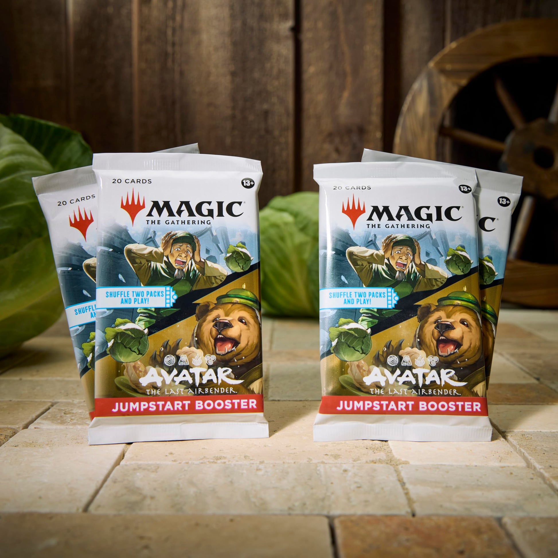 Magic: The Gathering | Avatar: The Last Airbender Jumpstart Booster Box | 24 Packs | 2-Player Card Game