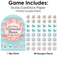 Big Dot of Happiness Let’s Be Mermaids - Baby Shower or Birthday Party Scavenger Hunt - 1 Stand and 48 Game Pieces - Hide and Find Game