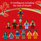 LEGO Lunar New Year Traditions 80108 Building Kit; Gift Toy for Kids Aged 8 and Up; Building Set Featuring 6 Festive Scenes and 12 Minifigures