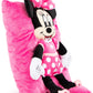 Jay Franco Disney Minnie Mouse Kids 3D Snuggle Pillow, 15 x 11 Inches - Super Soft Polyester Microfiber Plush Stuffed Animal, Gift for Kids, Pink