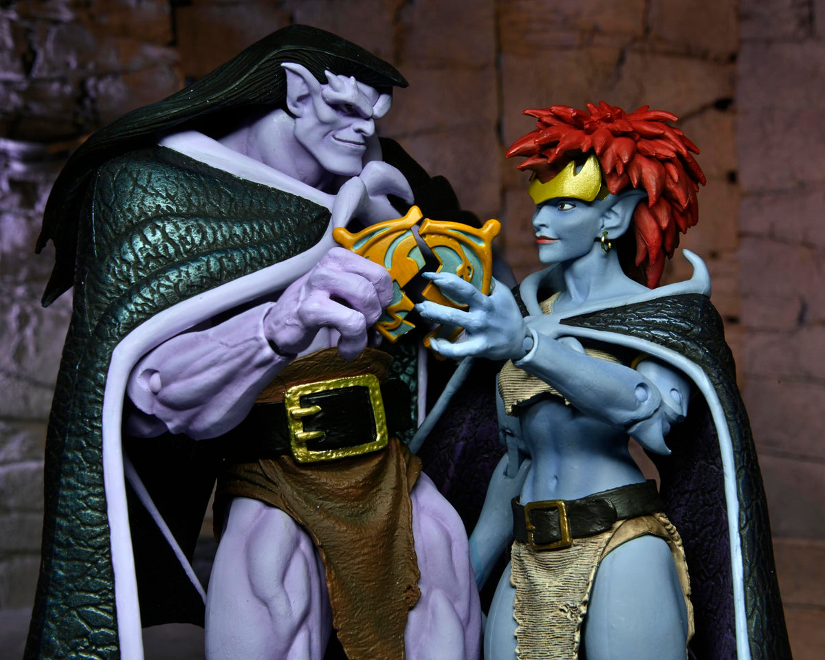 NECA Collectible 2-Pack Gargoyles: Vows Ultimate 7" Scale Action Figures - Goliath and Demona