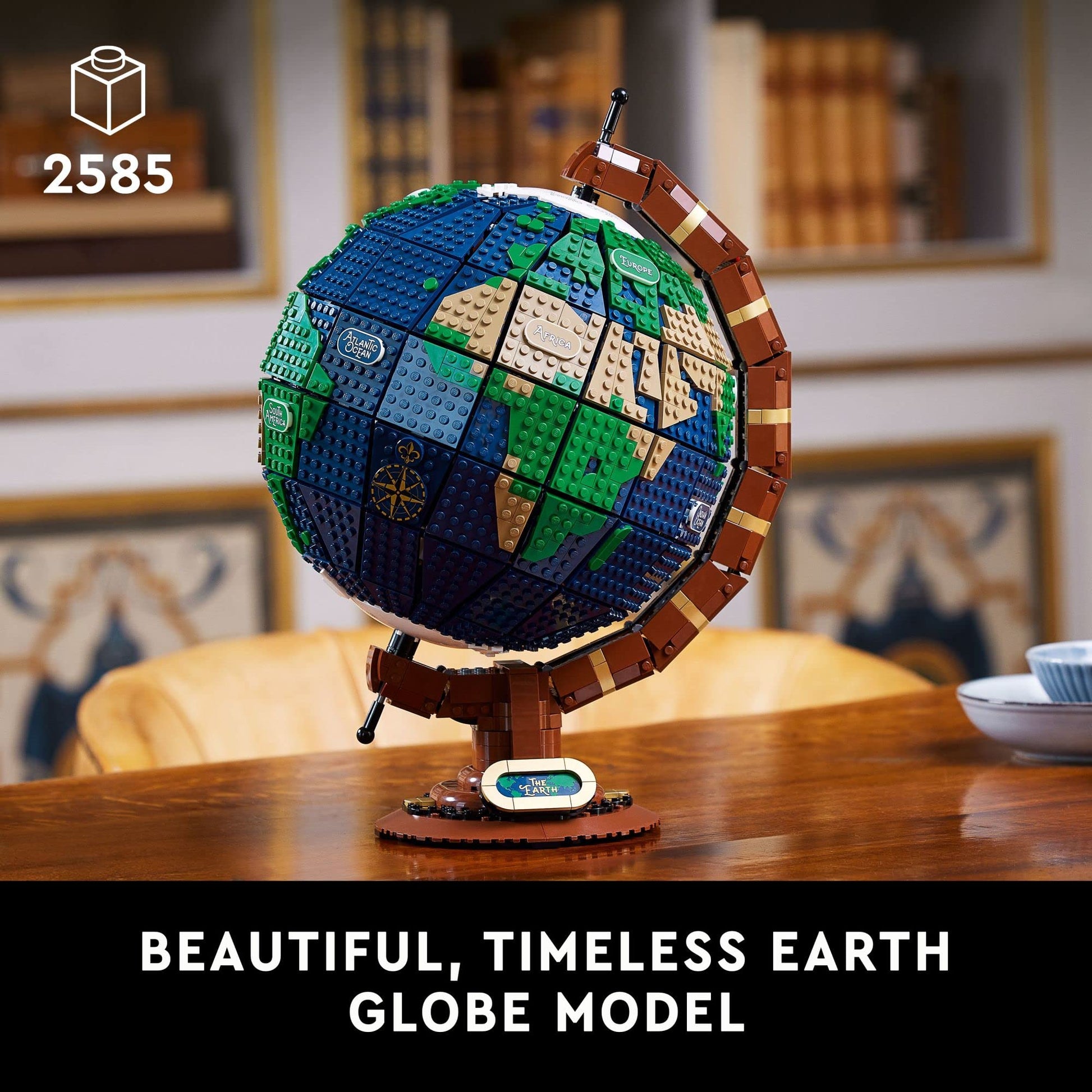 LEGO Ideas The Globe 21332 Building Set for Adults (2585 Pieces)