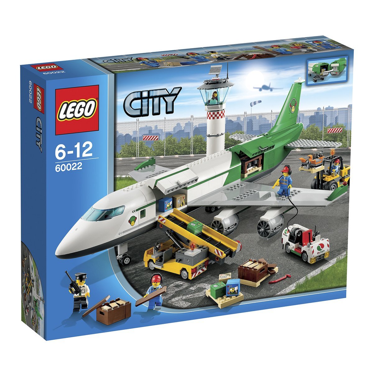 LEGO City 60022 Cargo Terminal Toy Building Set