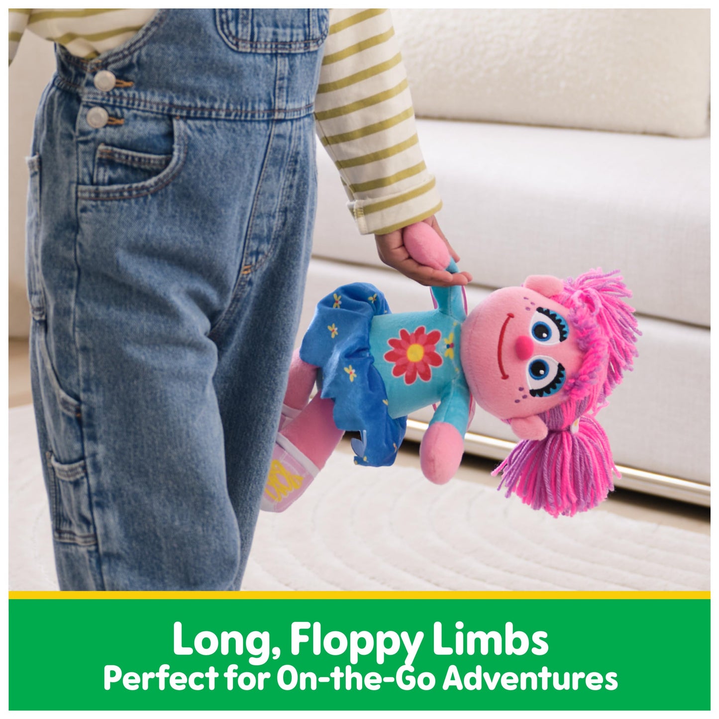 GUND Sesame Street Abby Cadabby Take Along Buddy 13-Inch Plush for Ages 1+