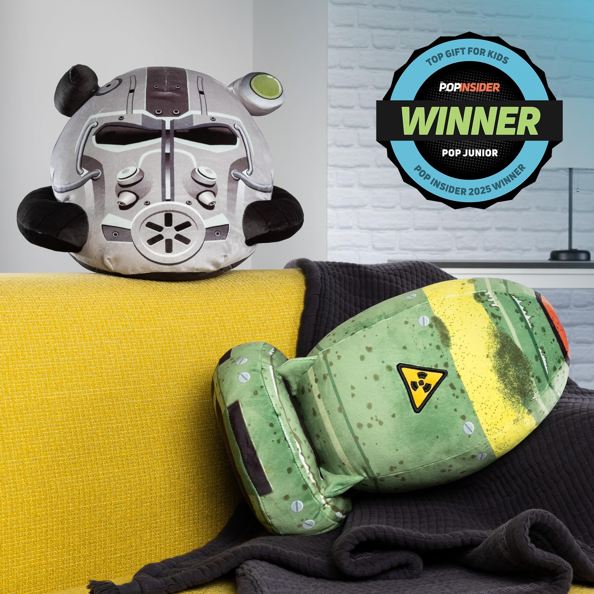 Club Mocchi- Mocchi- Fallout Plushies - Nuke Plush - Soft and Squishy Plush Figure Toys - Officially Licensed Fallout Merchandise - Video Game