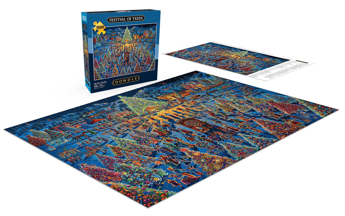 Buffalo Games - Eric Dowdle Festival of Trees - 1000 Piece Jigsaw Puzzle