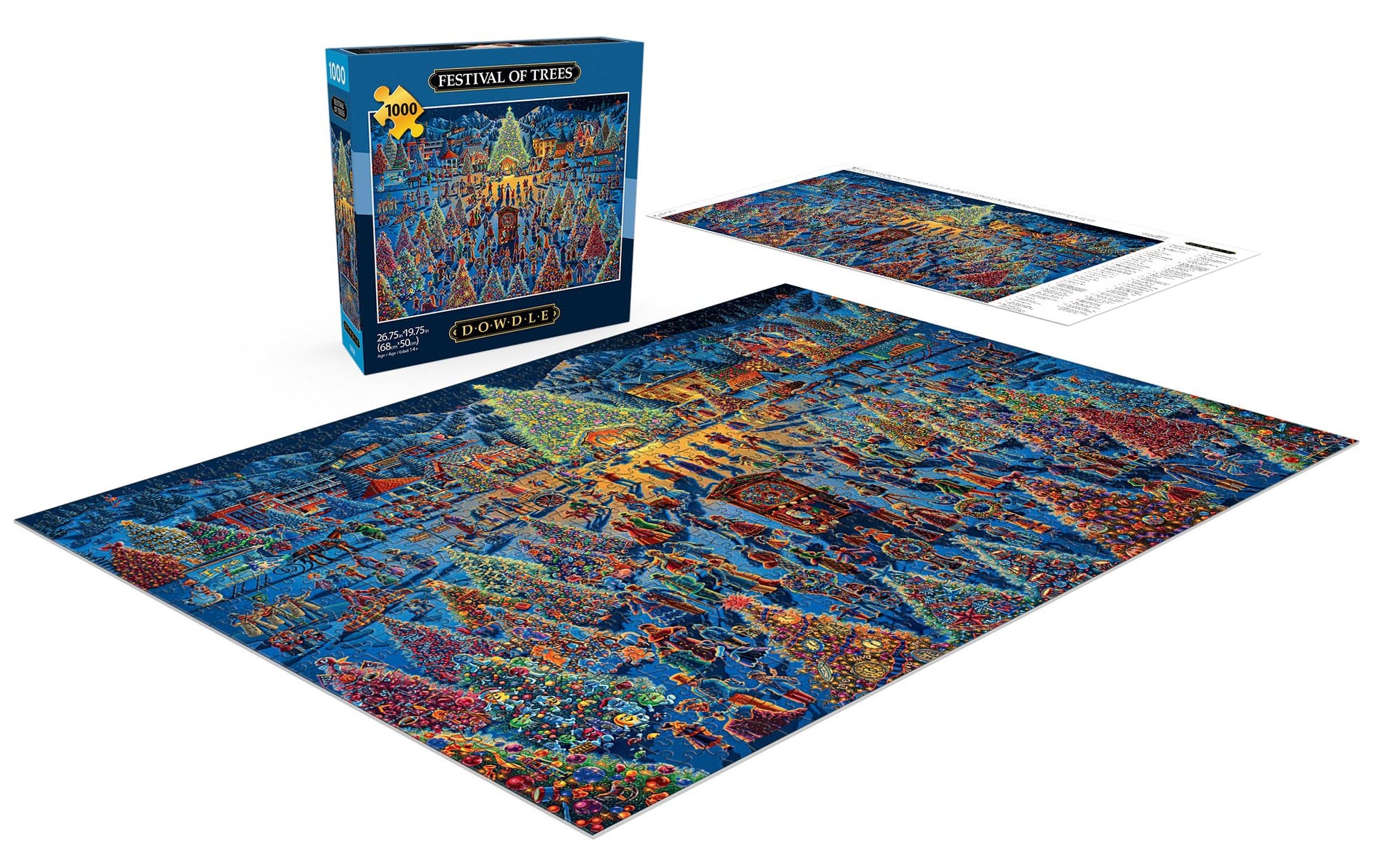 Buffalo Games - Eric Dowdle Festival of Trees - 1000 Piece Jigsaw Puzzle