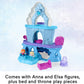 Fisher-Price Little People Toddler Toy Disney Frozen Elsa’s Enchanted Lights Palace Playset with Music Lights & Figures for Kids Ages 18+ Months