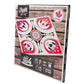 Rustik: 4-Player Tock Pachisi Game - 20" Board - Handmade Wooden Playing Board & Components, Classic Family Strategy Game, Ages 8+, 2-4 Players