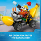 LEGO Despicable Me 4 Minions and Banana Car Toy Gift for Kids, Fun Illumination’s Despicable Me Playset, Creative Building Minions Toy for Boys
