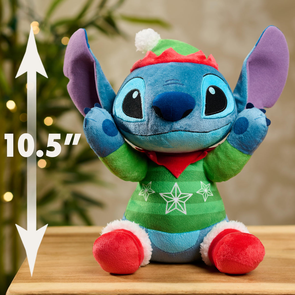 Disney Stitch Large Holiday Plush by Just Play