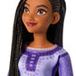 Mattel Disney Wish Toys, Best Friends Tea Time Playset with Asha & Dahlia of Rosas Dolls, 2 Figures, 1 Table & 10 Accessories, Inspired by the Movie