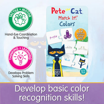 Pete The Cat - Match It! Tin - Colors (New)