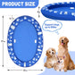 Lifeunion Dog Pool Float Inflatable Floating Mat
