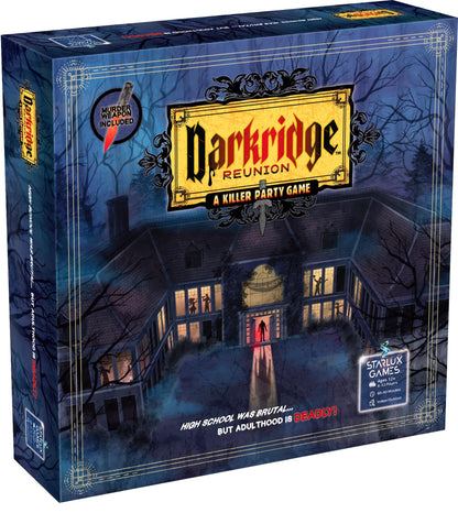 Darkridge Reunion: A High School Reunion-Themed Murder Mystery Game | for Adults & Teens, 6-12 Players | Murder Mystery Dinner Party Game | Adult