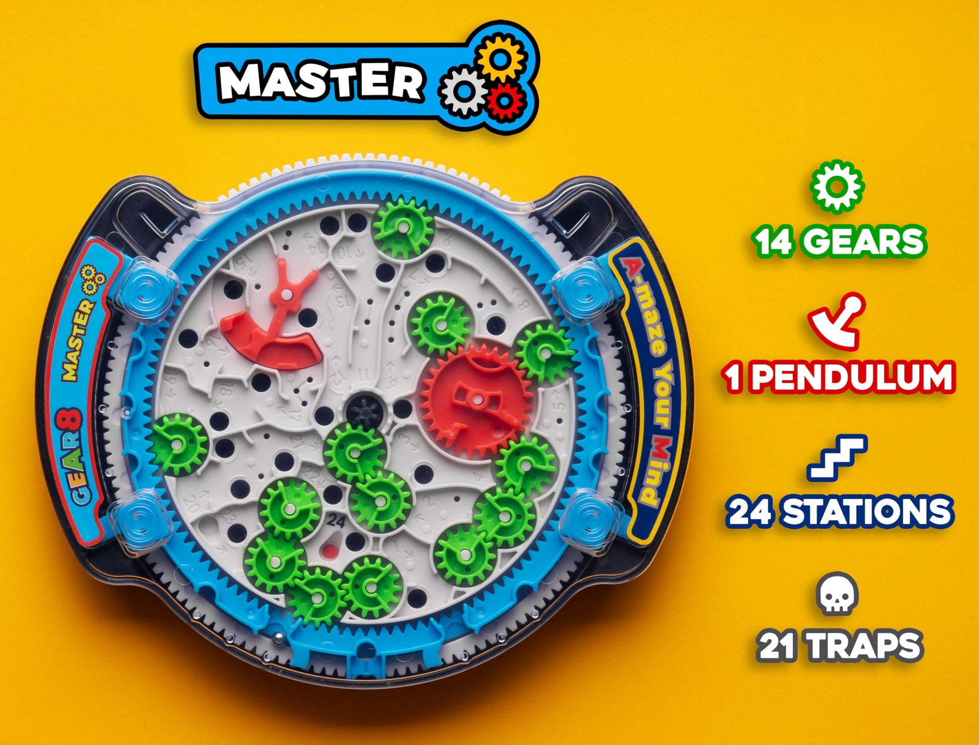 Play-A-Maze Gear8 Puzzles (Master)