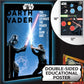 STAR WARS Construct Your Own Lightsabers, Build 2 Lightsabers for Kids, OBI Wan Kenobi Lightsaber & Darth Vader Lightsaber, 6 Year Old Boy Gifts, Toys