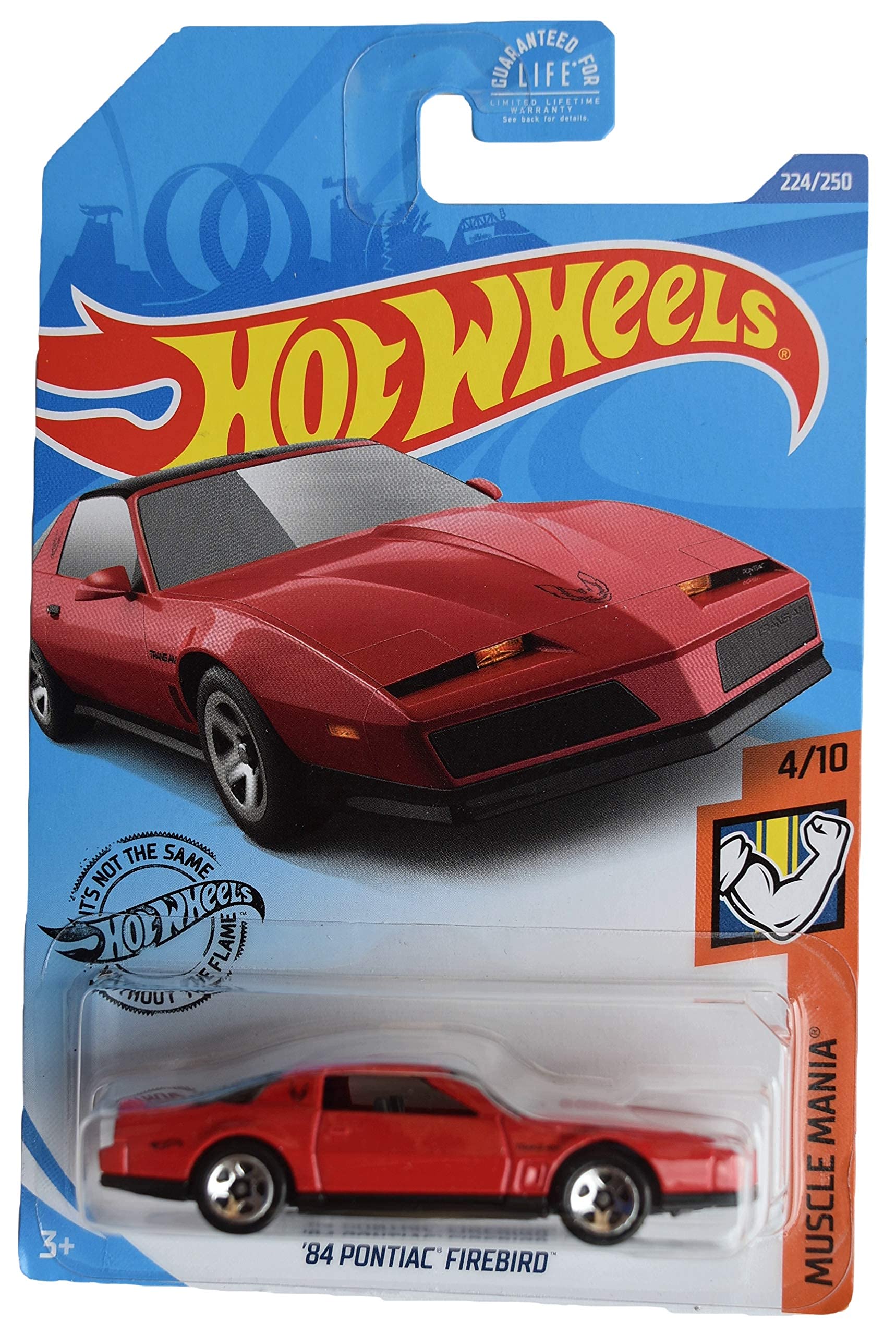 Hot Wheels '84 Pontiac Firebird, [red] 224/250 Muscle Mania 4/10