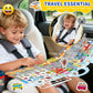 CREATIVETREES 6 Sets Reusable Sticker Book for Toddlers 3-6, Jelly Stickers Book for Kids, Travel Sticker Activity Toys for Childs 3 4 5 6 Years Girls