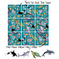 Brain Teasing Ocean Puzzle: 9-Piece Squzzle by Fun Squared Games