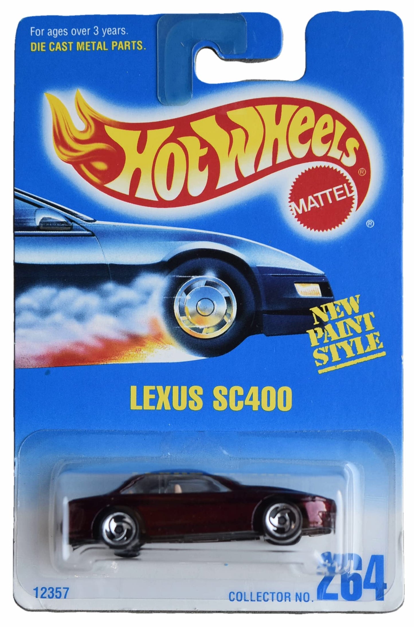 Hot Wheels Lexus SC400 - red - Razor #264