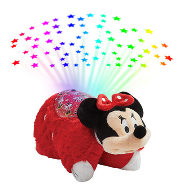 Pillow Pets Disney Minnie Mouse, 11" Sleeptime Lite
