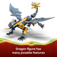 LEGO NINJAGO Ninja Dragon Riyu’s Battle Building Toy for Boys & Girls - Ninja Poseable Dragon Toy Playset for Kids, Ages 7+ - Includes 4 Minifigures