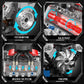 Mould King 10171 V8 Engine Model Kit That Works, 8 Cylinder Car Engine with Motor, Building Blocks Collectibles for Adults, STEM Build Set (487