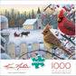Buffalo Games - White Crimson Morning - 1000 Piece Jigsaw Puzzle for Adults