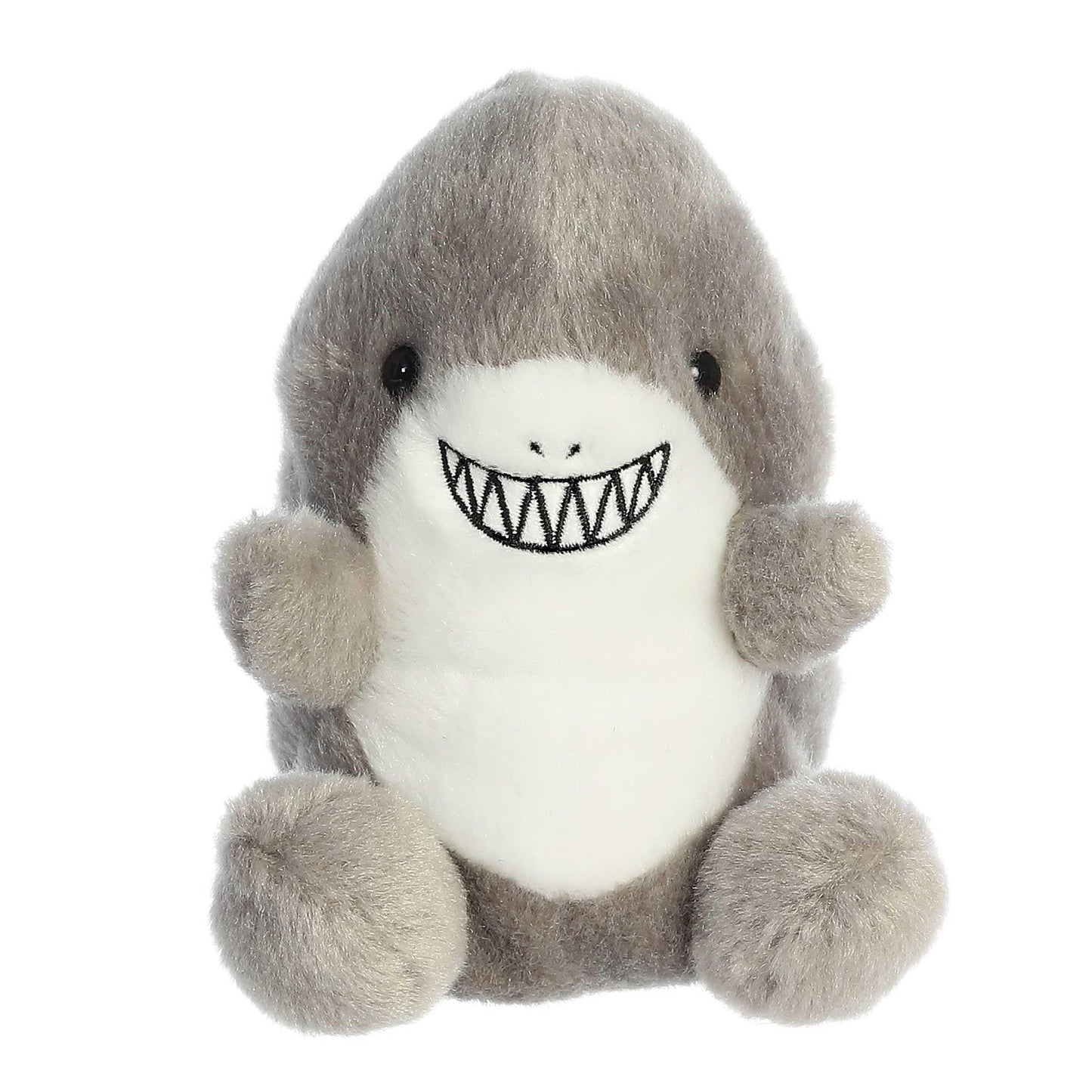 Aurora® Adorable Palm Pals™ Chomps Shark™ Stuffed Animal - Fun Collectible Plush for Kids and Adult Collectors - Perfect for Decorating Rooms