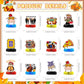 12Pcs Friends Themed Party Decorations Honeycomb Centerpieces Friends Party Decorations Friends TV Show Decorations Friends Bachelorette Party