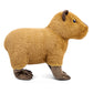 Capybara Plush Toy - Lifelike Rodent 13” Capybara Stuffed Animals, Soft Wild Animals Crawling Capybara Unique Plushie Toys Model Dolls Collection