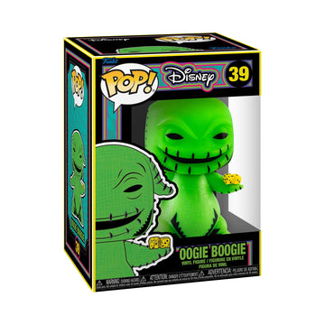 Funko Pop! Disney: The Nightmare Before Christmas - Oogie Boogie (Blacklight) - Collectable Vinyl Figure - Gift Idea - Official Merchandise - Disney