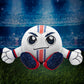 Bleacher Creatures US Soccer 8" Kuricha Soccer Ball Sitting Plush- Soft Chibi Inspired Plush