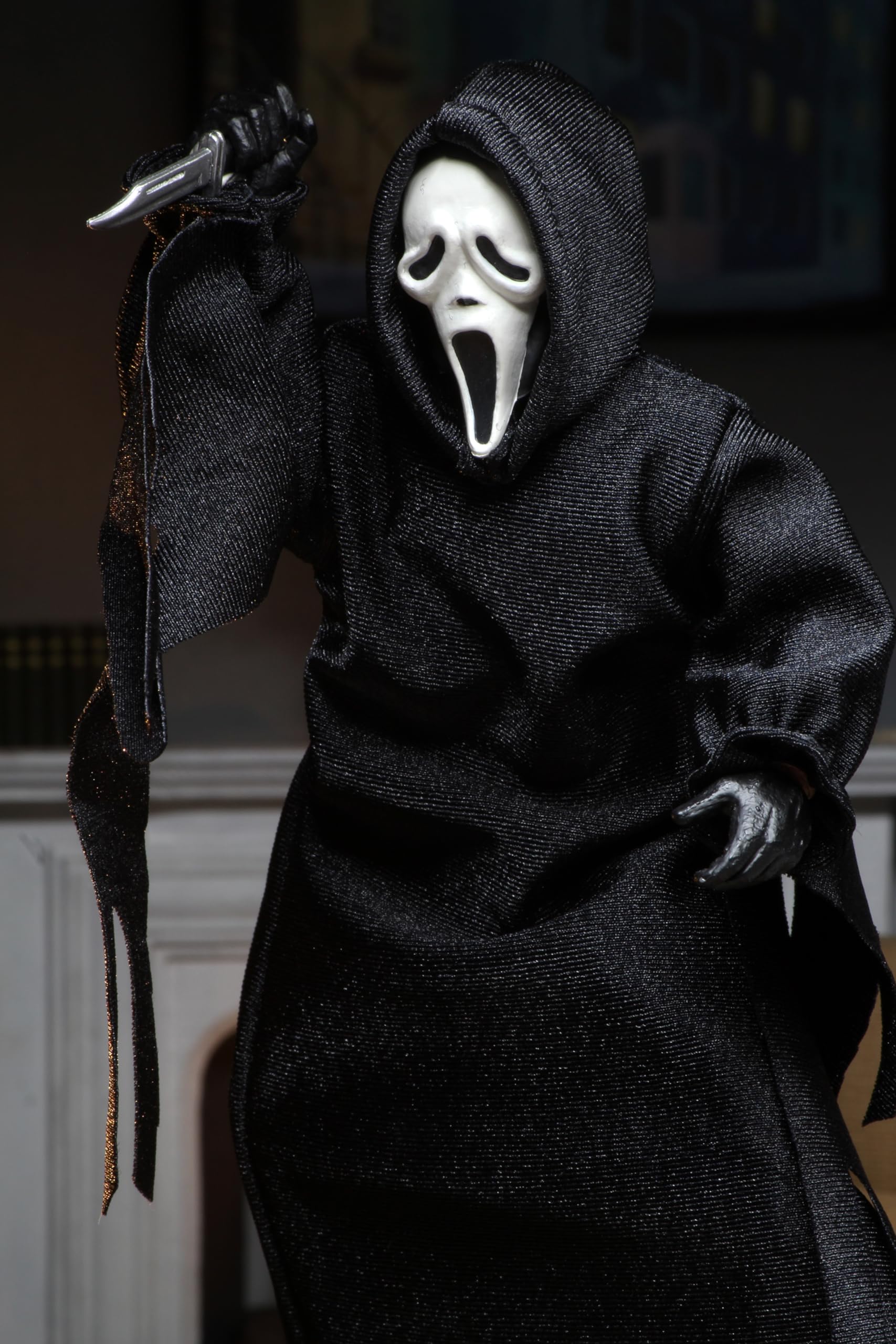 NECA Ghost Face - 8” Clothed Action Figure - Ghost Face