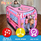 Playbees Musical Ice Cream Truck Pop Up Play Tent with 3 Openings - Tent for Toddlers - Indoor & Outdoor - Pop Up Tents for Kids - Includes Carry Bag