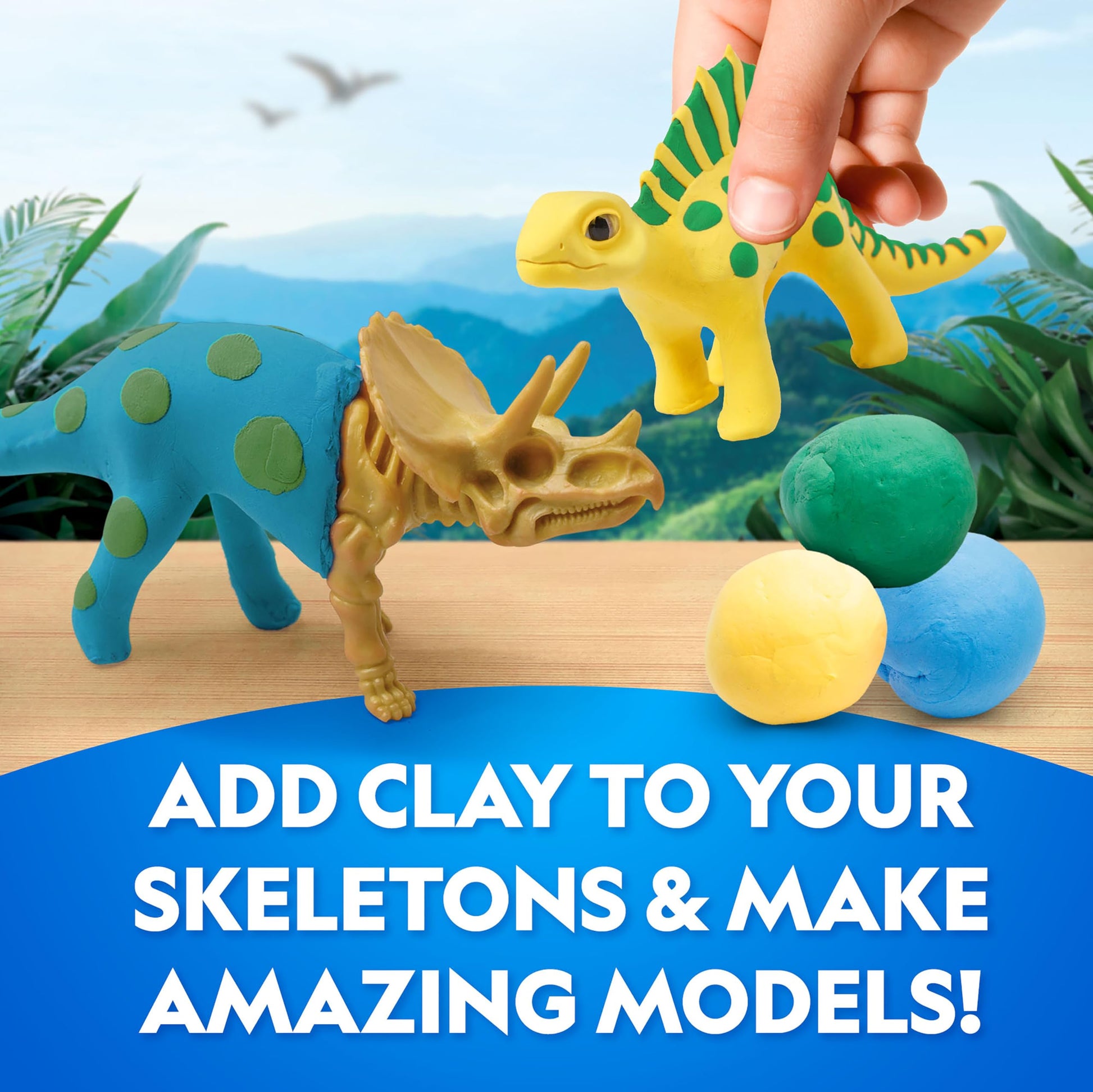 National Geographic Ultimate Dinosaur Toy Activity Kit with 5 Projects